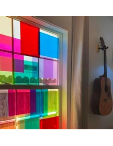 Paquete de 10 Filtros de Gel de Luz SouilGoal A4 Multicolor