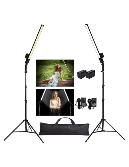 Luz de Relleno LED GSKAIWEN 60cm Regulable 3200K-5500K Luz de Relleno LED GSKAIWEN 60cm Regulable 3200K-5500K