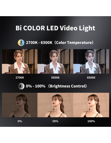 ZHIYUN CINEPEER CX100 Luz de Video LED 100W Bi-Color 2700K-6500K ZHIYUN CINEPEER CX100 Luz de Video LED 100W Bi-Color 2700K-6500K