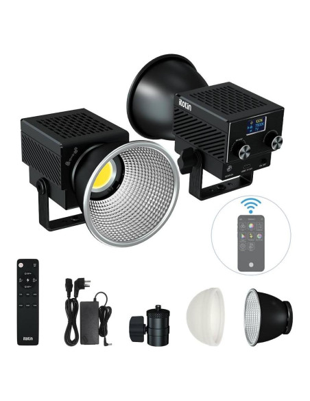 Luz de Video LED ITOTIN Bi-Color 60W Control Remoto 2.4G Luz de Video LED ITOTIN Bi-Color 60W Control Remoto 2.4G