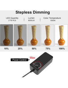 Caja de Luz Fotográfica PULUZ 80x80cm LED 90W 14000LM 2