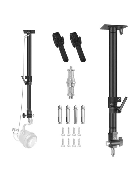 Soporte de Techo MSKIRA 76.2 cm para Cámara y Luz LED Soporte de Techo MSKIRA 76.2 cm para Cámara y Luz LED