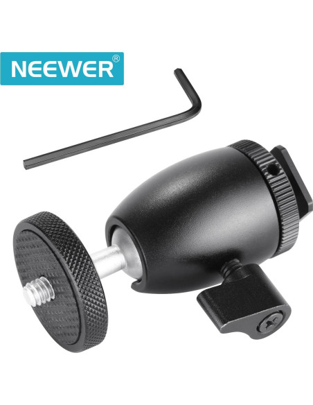 Soporte de Cabeza de Bola Mini Neewer para Teléfono y Cámara Soporte de Cabeza de Bola Mini Neewer para Teléfono y Cámara