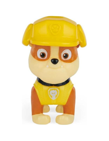 Figura Rubble PAW Patrol con Mochila y Proyectiles