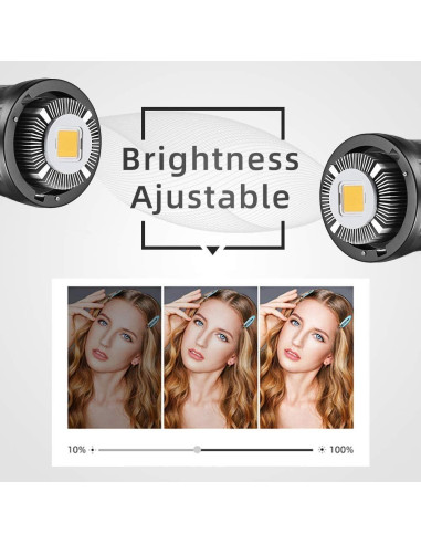 Luz de Video LED Godox SL-60W 5600K 60W con Soft Box