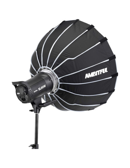 Luz de Video LED Godox SL-60W 5600K 60W con Soft Box Luz de Video LED Godox SL-60W 5600K 60W con Soft Box