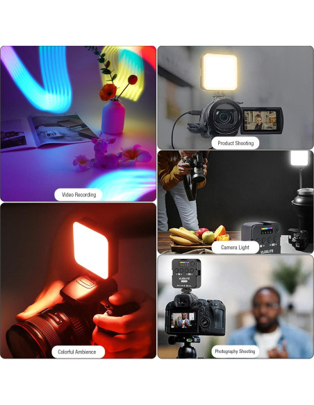 Luz LED RGB Portátil Tianwide para Fotografía y Video