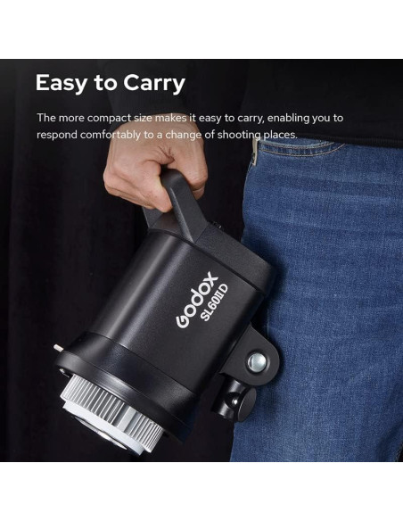 Godox SL-60IID Luz LED Video 70W Control APP Montura Bowens Godox SL-60IID Luz LED Video 70W Control APP Montura Bowens