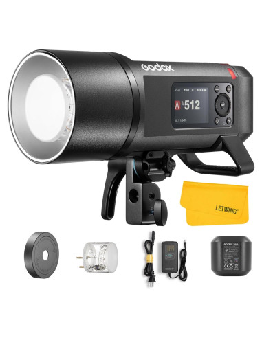 Flash Estroboscópico Godox AD600 Pro II 600Ws TTL HSS 1/8000s