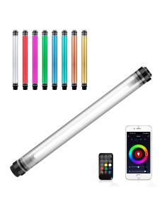 Luz LED Portátil LUXCEO P7RGB Pro con Control APP 12 Modos