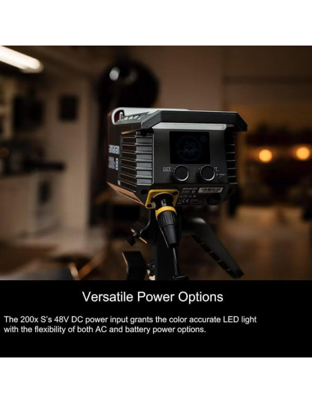 Luz LED Bi Color Amaran 200X S 250W 2700K-6500K Control App Luz LED Bi Color Amaran 200X S 250W 2700K-6500K Control App