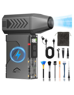 Soplador de Aire Comprimido CasaDHG 180,000 RPM Batería 10,000mAh