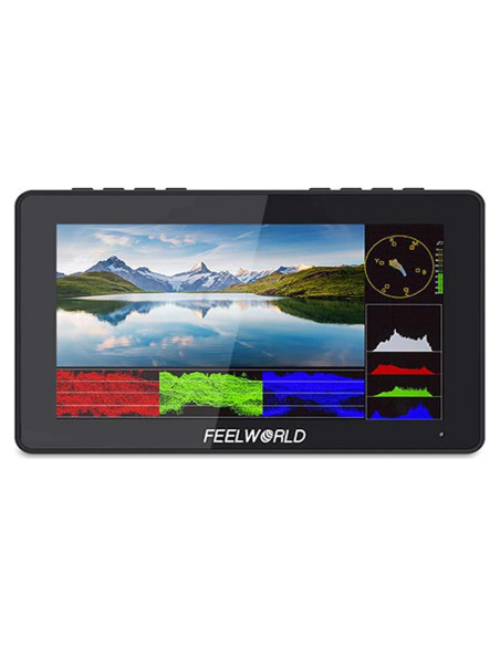 Monitor de Campo Feelworld F5 Pro V4 6" FHD 1920x1152 IPS Monitor de Campo Feelworld F5 Pro V4 6" FHD 1920x1152 IPS