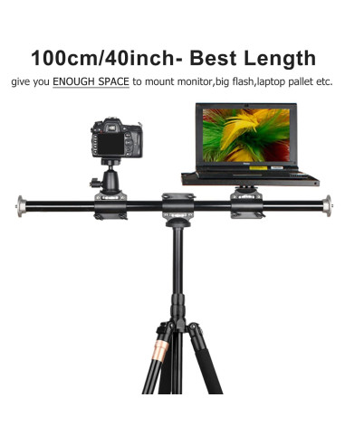 Brazo Horizontal de Trípode SOONPHO 100cm para Fotografía