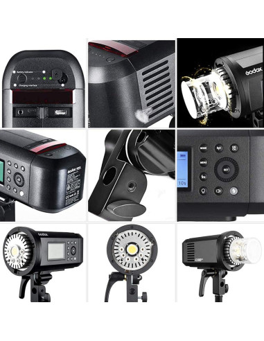 Godox AD600 Pro Luz Estroboscópica 600Ws TTL para Estudio