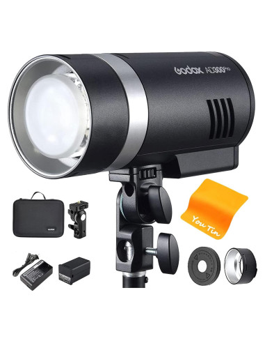 Godox AD300 Pro Luz Estroboscópica 300W TTL 2.4G para Cámaras