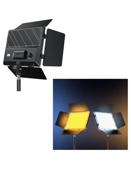 Luz de Video LED Bi-Color Pixel P30 20W 2500-6500K Regulable