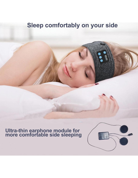 Auriculares de Diadema Bluetooth Inalámbricos para Dormir HD Auriculares de Diadema Bluetooth Inalámbricos para Dormir HD