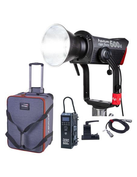 Luz LED Aputure Light Storm 600D 600W 5600K con Efectos Luz LED Aputure Light Storm 600D 600W 5600K con Efectos
