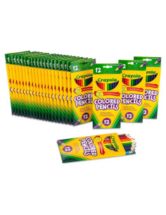 Lápices de Colores Crayola 24pk para Niños - Suministros Escolares