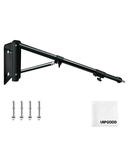 Brazo de Montaje en Pared Lapgood 130 cm Ajustable para Luz Brazo de Montaje en Pared Lapgood 130 cm Ajustable para Luz