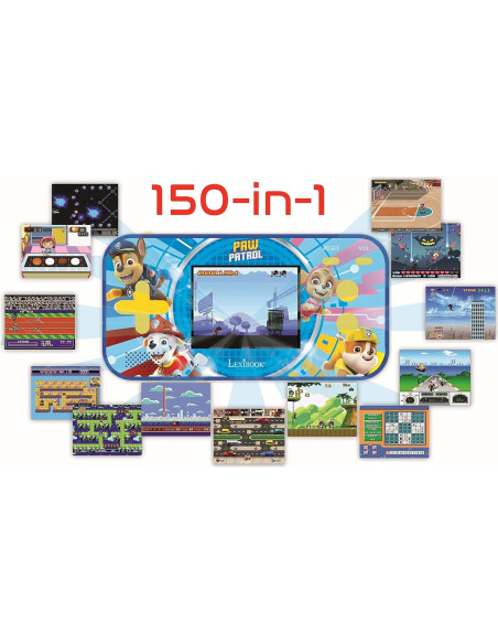 Consola de Arcade LEXiBOOK Patrulla Canina 150 Juegos LCD Consola de Arcade LEXiBOOK Patrulla Canina 150 Juegos LCD