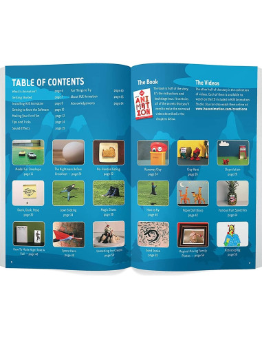 Kit Completo de Animación Stop Motion HUE - Cámara USB HD, Software y Libro