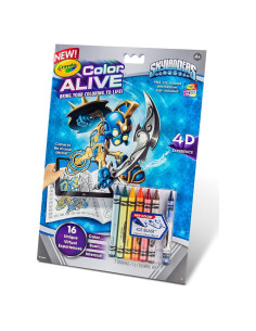 Libro para Colorear Crayola Skylanders - 28.9 x 20 cm