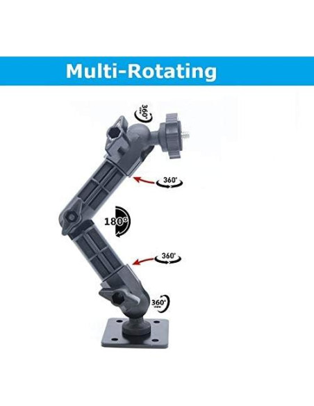 Soporte de Pared Articulado Acetaken 23 cm para Cámara Web Soporte de Pared Articulado Acetaken 23 cm para Cámara Web
