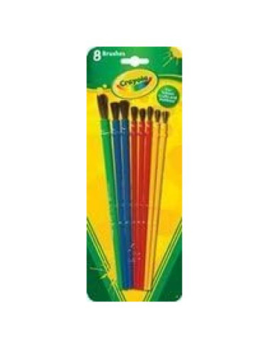 Conjunto de 4 Pinceles Crayola para Arte - Suministros de Aula