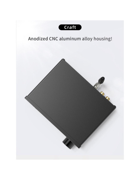 DAC de Audio SMSL D12 HiFi USB Coaxial Óptica RCA 32-bit 768kHz DAC de Audio SMSL D12 HiFi USB Coaxial Óptica RCA 32-bit 768kHz