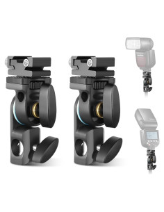 Soporte de Flash Godox AD-E2 con Montura de Zapata Fría - 2 Piezas