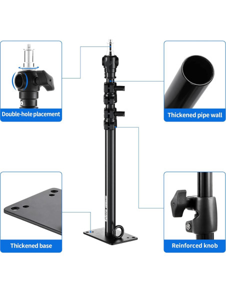 Soporte de Pared para Cámara Selens con Brazo Ajustable 100cm Soporte de Pared para Cámara Selens con Brazo Ajustable 100cm