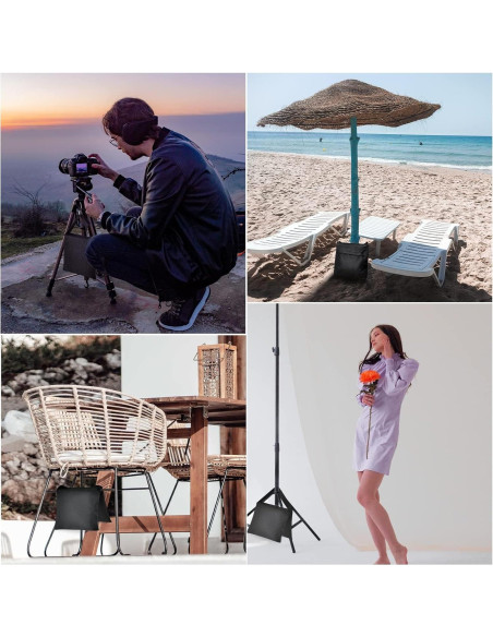 Bolsa de Arena EMART para Fotografía - Juego de 8 Unidades Bolsa de Arena EMART para Fotografía - Juego de 8 Unidades