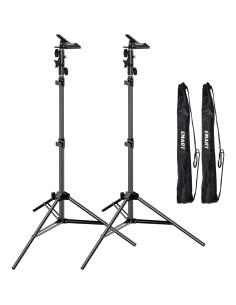 Soporte de Luz EMART 2.13 m Trípode Fotografía x2 + Reflector x2 2