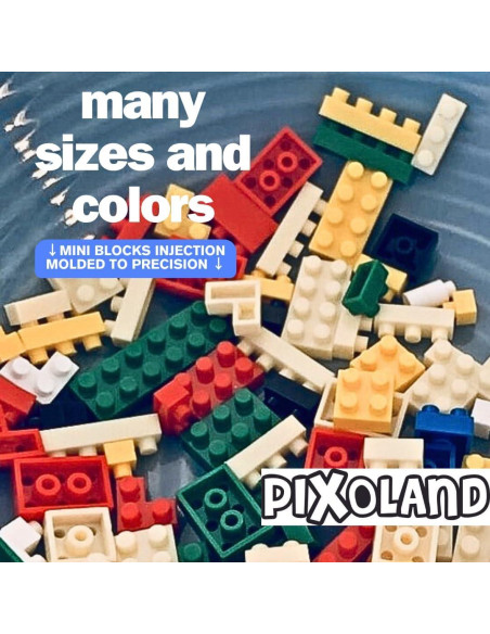 Conjunto de Bloques de Construcción PIXOLAND 140 pcs para Adultos Conjunto de Bloques de Construcción PIXOLAND 140 pcs para Adultos
