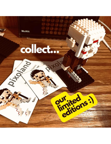 Conjunto de Bloques de Construcción PIXOLAND 140 pcs para Adultos