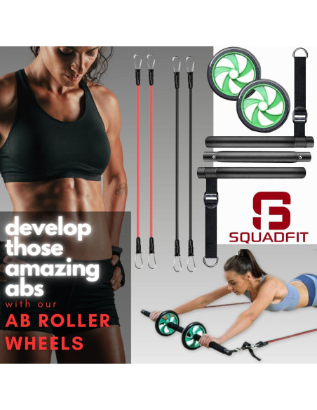 Kit de Fitness SquadFit: Tablero de Flexiones y Barra de Pilates Kit de Fitness SquadFit: Tablero de Flexiones y Barra de Pilates