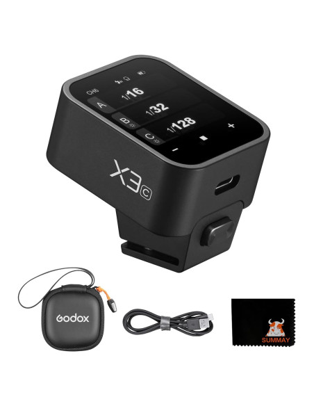 Godox X3 Flash Inalámbrico TTL Pantalla Táctil 249g Godox X3 Flash Inalámbrico TTL Pantalla Táctil 249g