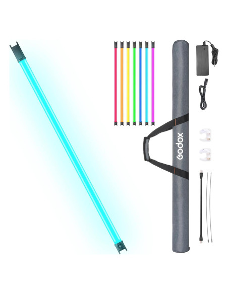 Godox TL120 Tubo de Luz LED RGB 2700K-6500K 5200mAh Godox TL120 Tubo de Luz LED RGB 2700K-6500K 5200mAh