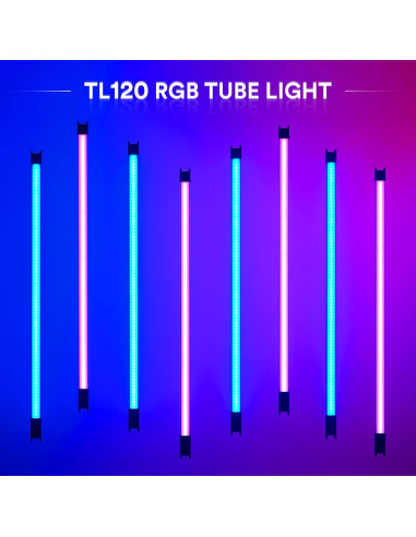 Godox TL120 Tubo de Luz LED RGB 2700K-6500K 5200mAh