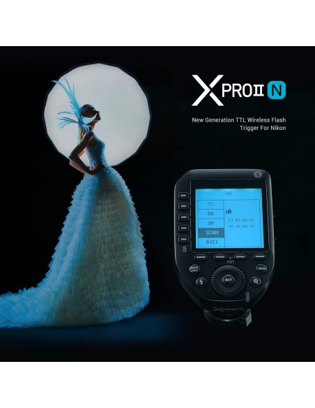 Flash Estroboscópico Godox MS200-V 200W Compacto TTL 2.4G Flash Estroboscópico Godox MS200-V 200W Compacto TTL 2.4G