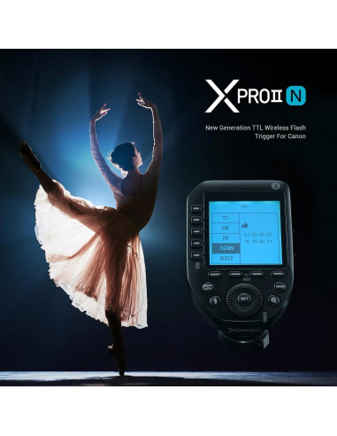 Flash Estroboscópico Godox AD600 Pro II 2.4G TTL para Nikon
