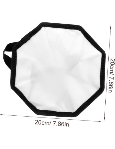 Softbox de Fotografía NUOBESTY 20x20cm para Iluminación