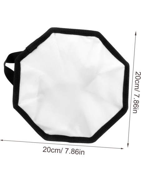 Softbox de Fotografía NUOBESTY 20x20cm para Iluminación Softbox de Fotografía NUOBESTY 20x20cm para Iluminación
