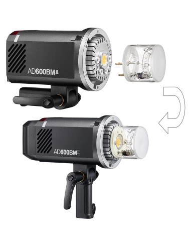 Flash Estudio Godox AD600BMII 600Ws Inalámbrico con X3