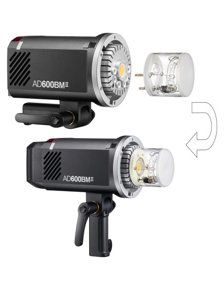 Flash Estudio Godox AD600BMII 600Ws Inalámbrico con X3 Flash Estudio Godox AD600BMII 600Ws Inalámbrico con X3