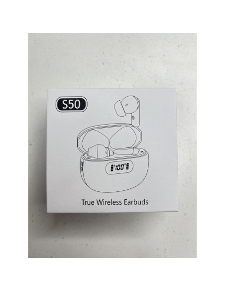 Auriculares Inalámbricos Wekily S50 Bluetooth 5.3 Estéreo HiFi Auriculares Inalámbricos Wekily S50 Bluetooth 5.3 Estéreo HiFi