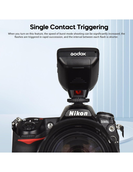 Disparador Inalámbrico TTL Godox XPro-N para Cámaras Nikon Disparador Inalámbrico TTL Godox XPro-N para Cámaras Nikon