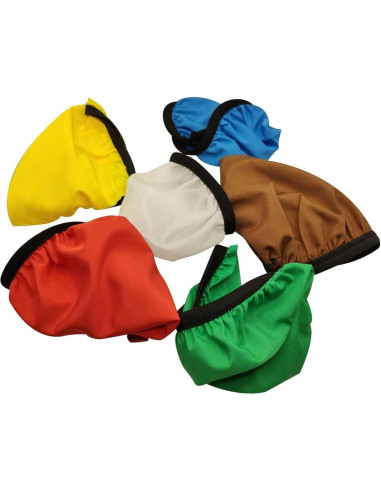 Paquete de 6 Calcetines Difusores de Luz YUOCU 18cm Colores